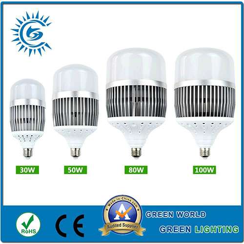 E27/E40 30W LED Bulb with Aluminum PBT Plastic