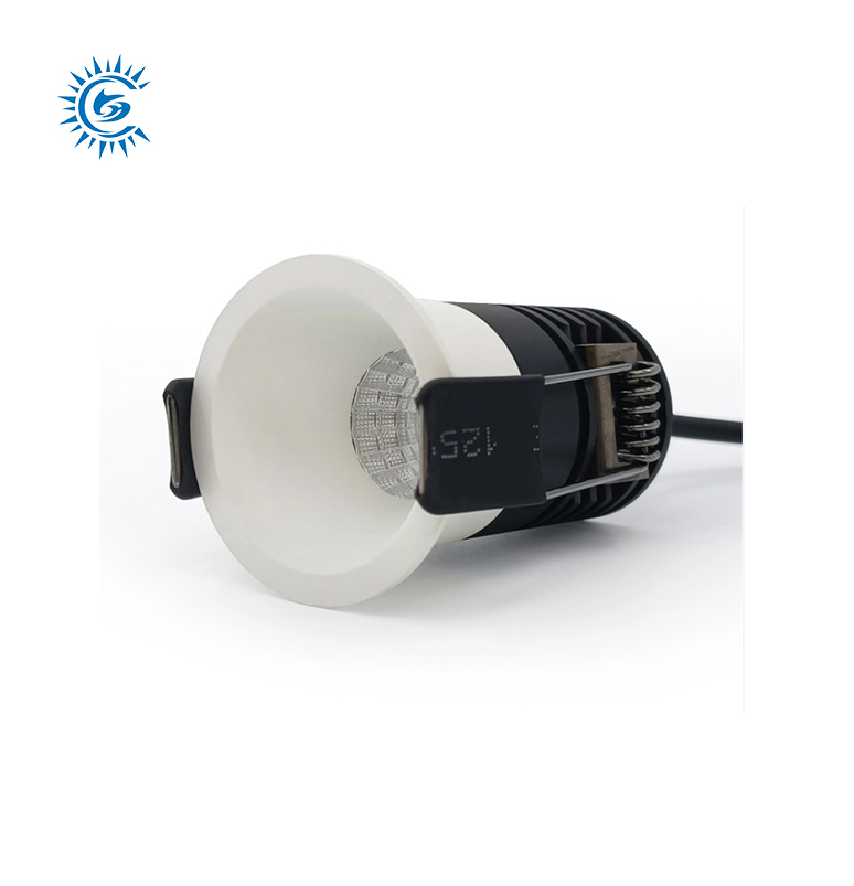 5W AluminumDownlight Recessed Anti Glare COB LED Mini down Light